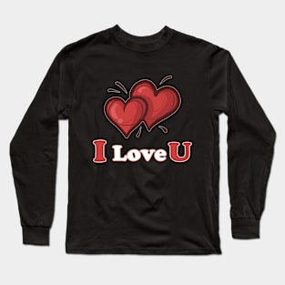 I Love My Girlfriend Long Sleeve T-Shirt